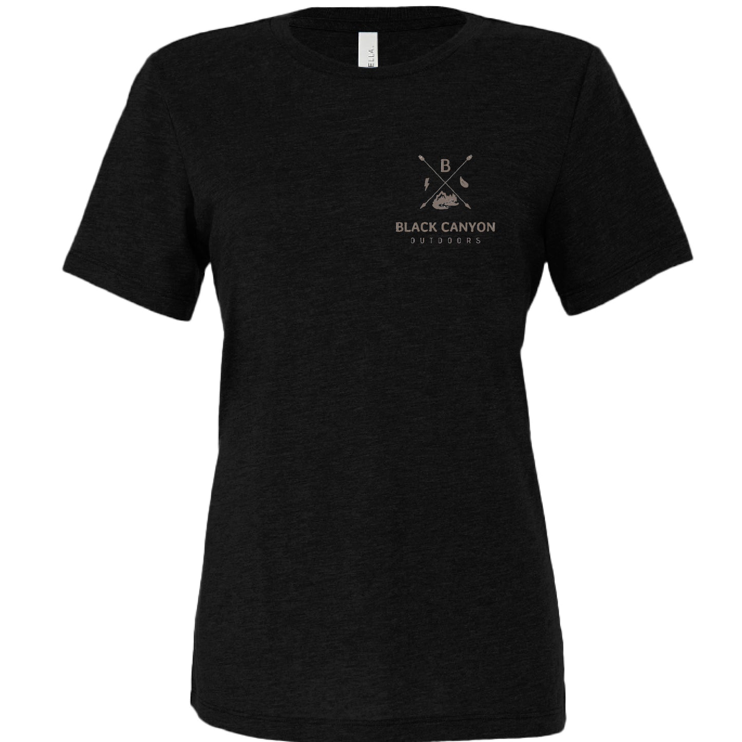 SOLID BLK TRIBLEND - FRONT