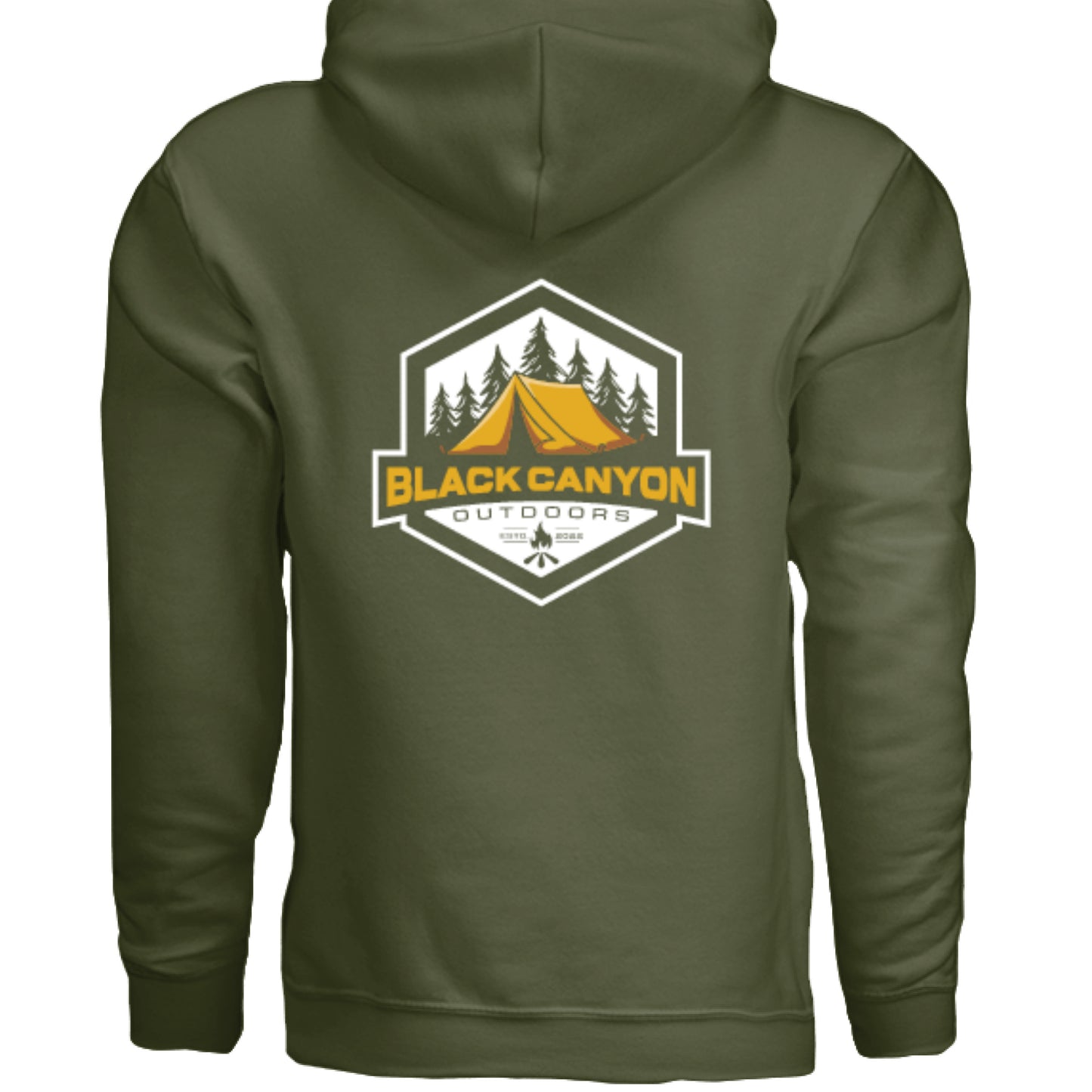 Military Green - BACK
