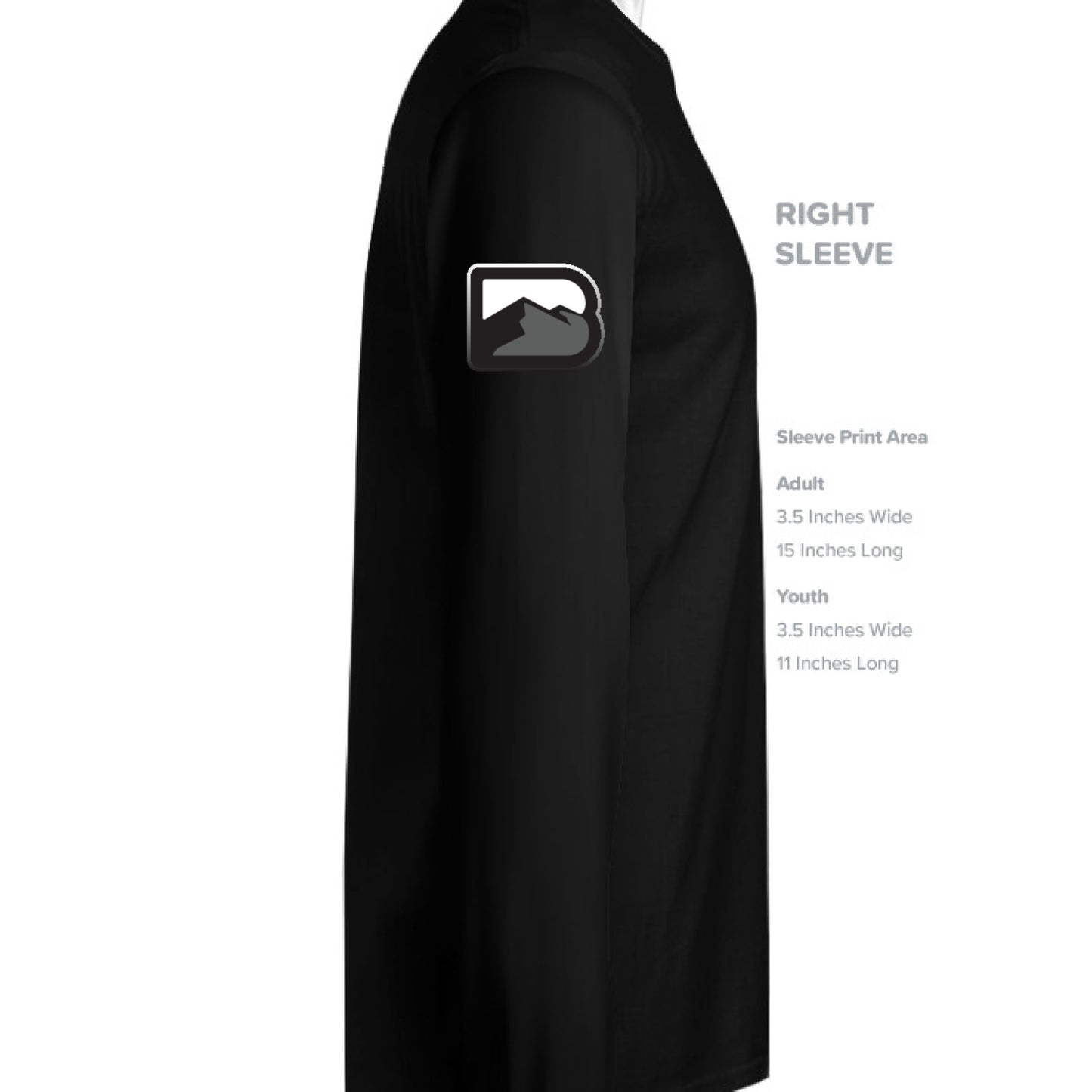 BLACK/ WHITE_001 - SLEEVE_RIGHT