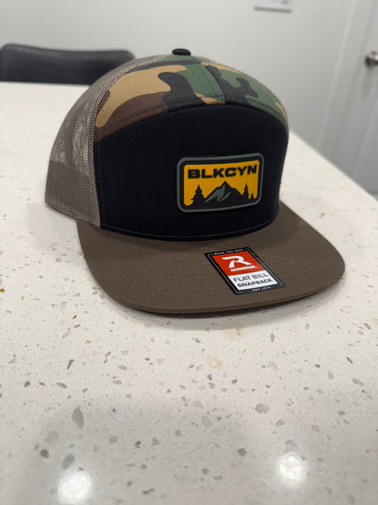 BLKCYN 5 Hat black/camo