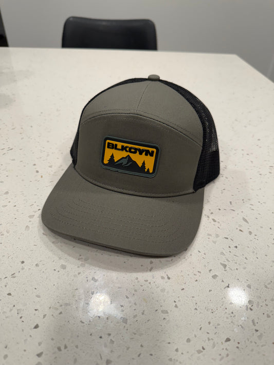 BLKCYN 4 Hat Olive/black