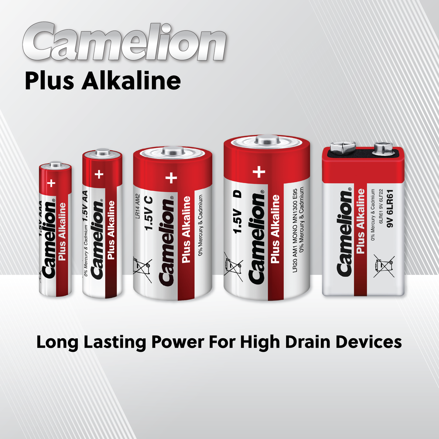 Camelion AA Plus Alkaline 24 Pack Plastic Tub