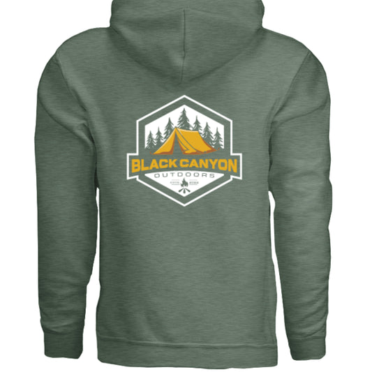 Military Green Heather  - BACK