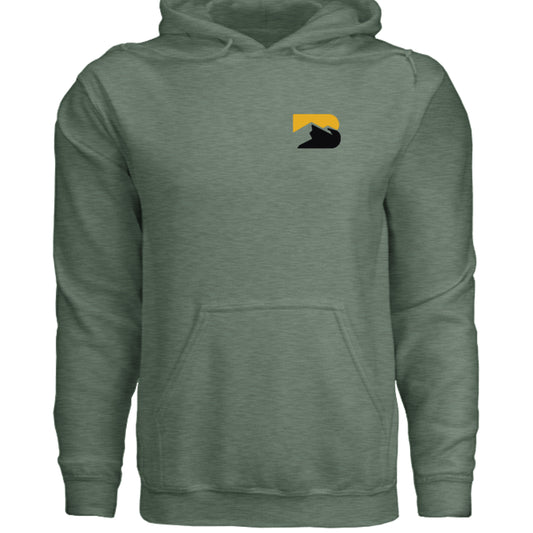 Military Green Heather  - FRONT