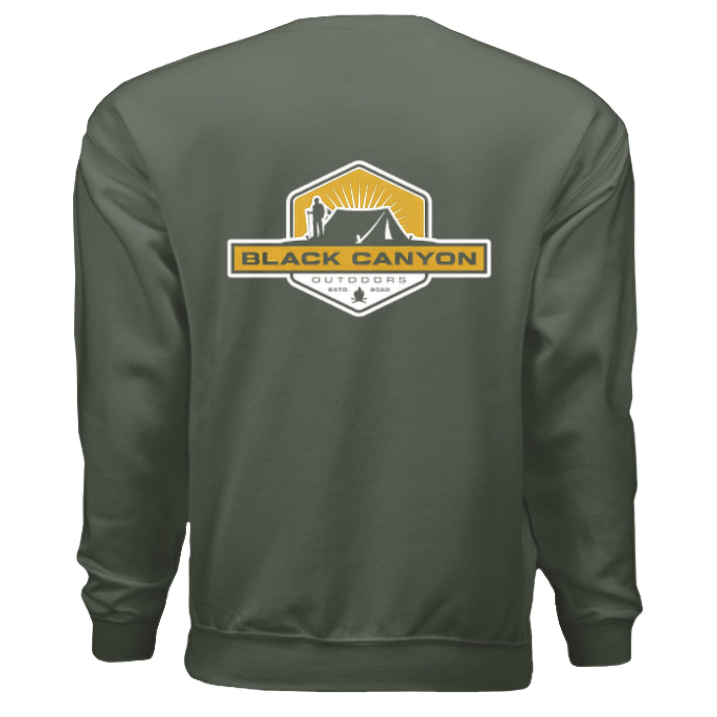 MILITARY GREEN - BACK