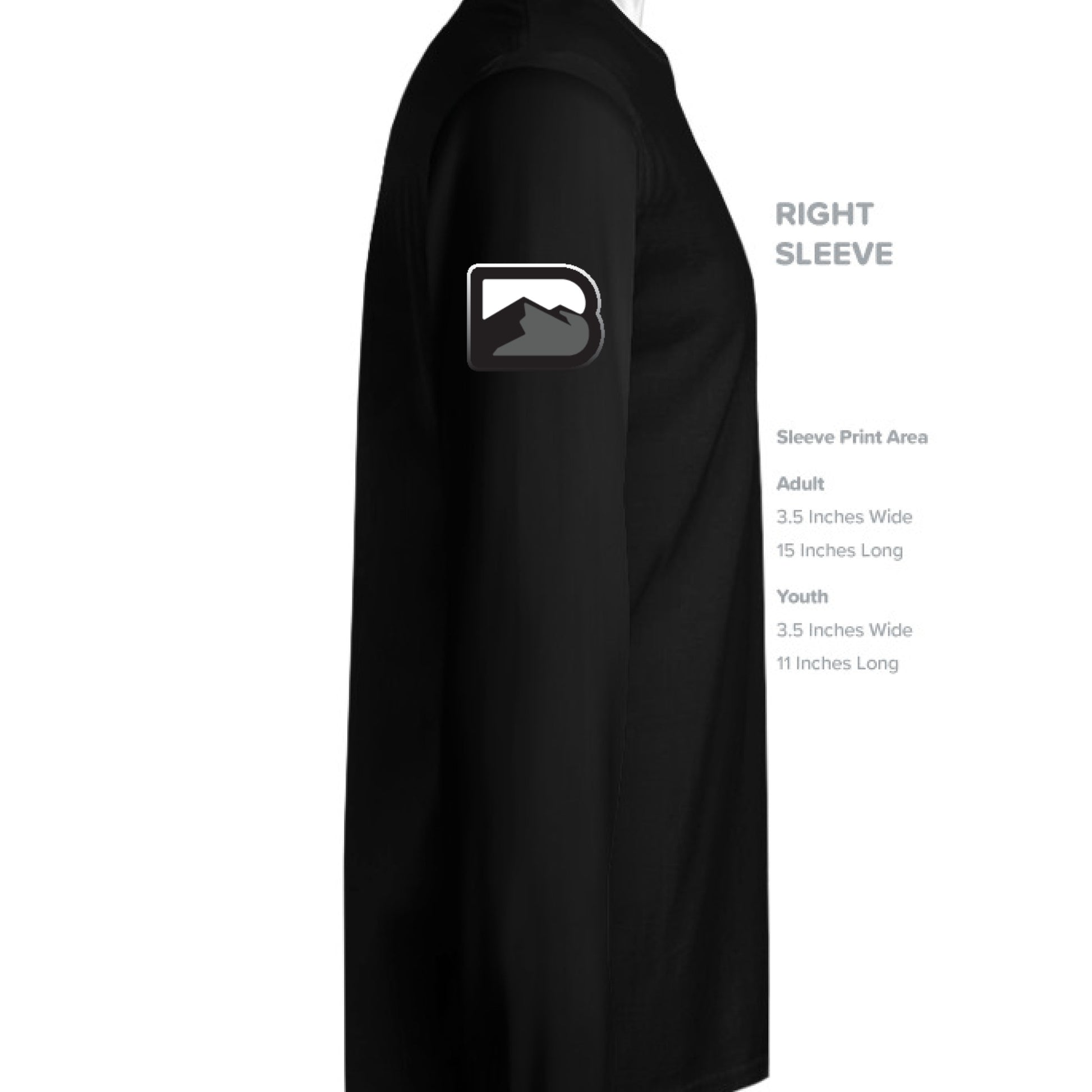 BLACK/ WHITE_001 - SLEEVE_RIGHT